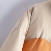 Color Block Puffer Jacket For Women, Stand Collar Warn Winter Sports Jacket, Women's Activewear