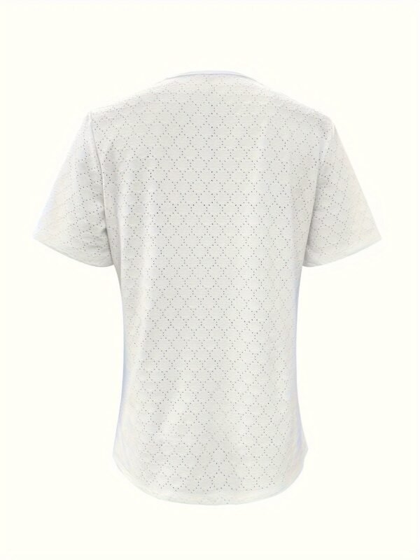 Pockets Open Front Cardigan, Casual Short Sleeve Cardigan For Spring & Summer, Women's Clothing