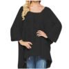 Fall Sweater Women's Knitwear Crewneck Long Sleevel Shawl Cape Sweater 2023 Fashion Pullover Sweater