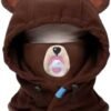Cute Animal Ski Balaclava Plush Snowboard Face Warmer Mask Winter Snow Sports Accessories Hat Kawaii Snowboard Gear