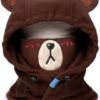 Bear Ski Balaclava Cute Animal Snowboard Face Warmer Winter Snow Sports Accessories Hat Kawaii Snowboard Gear