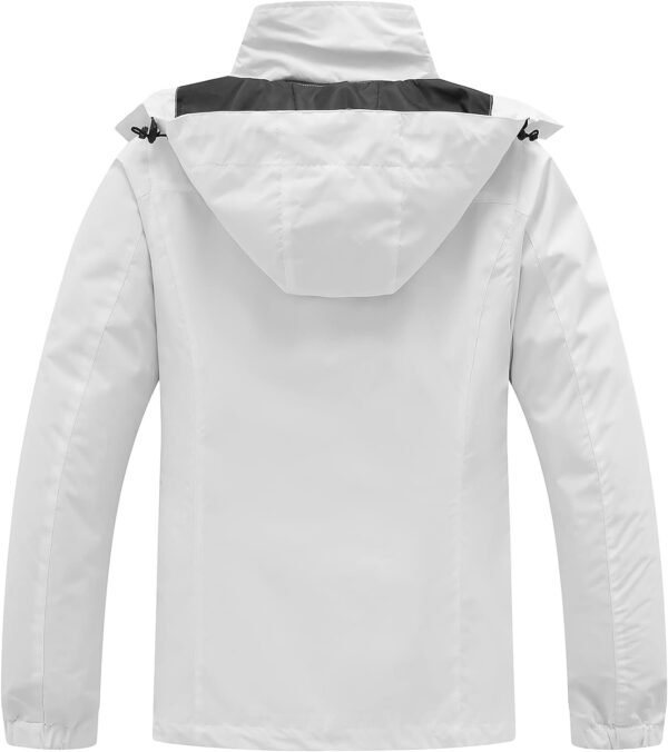 Women's 3 in 1 Ski Jacket Mountain Waterproof Windproof Winter Snow Coat Hike Snowboarding Jackets Hooded Warm Raincoat