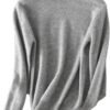 Women Turtleneck Sweater Merino Wool Knitted Pullover Autumn Winter Fashion Warm Knitwears