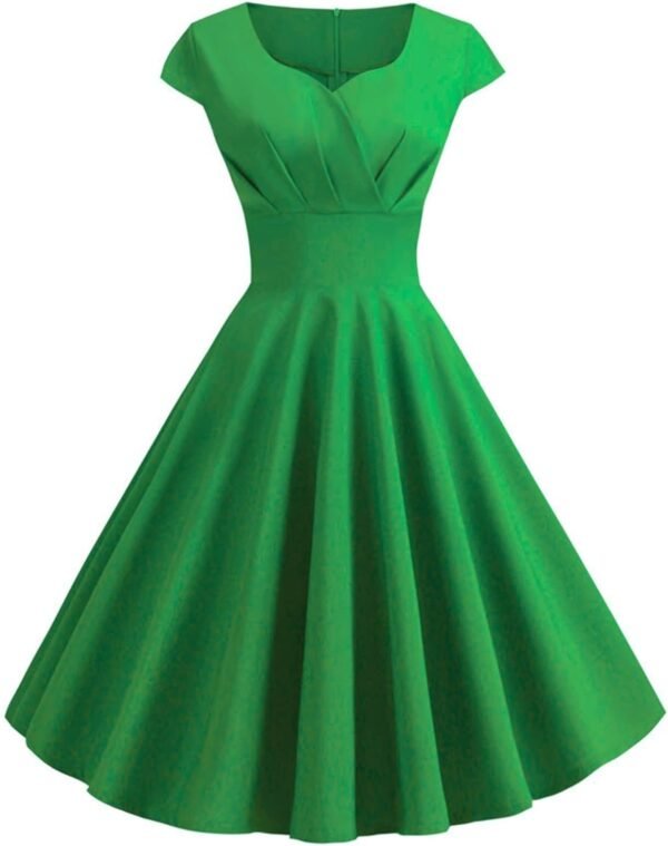 Women's Dress The Population Sexy Solid Color V-Neck Short Sleeve Dress Evening Prom Cocktail Dresses, S-2XL