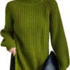 61CroyuLYrL._AC_SL1080.jpg Turtleneck Fashion Women Sweater Knitted Slim Top Fashion Leisure Sweaters Ladies Pullovers Knitwear