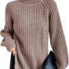 61lINbdEdeL._AC_SL1080.jpg Turtleneck Fashion Women Sweater Knitted Slim Top Fashion Leisure Sweaters Ladies Pullovers Knitwear
