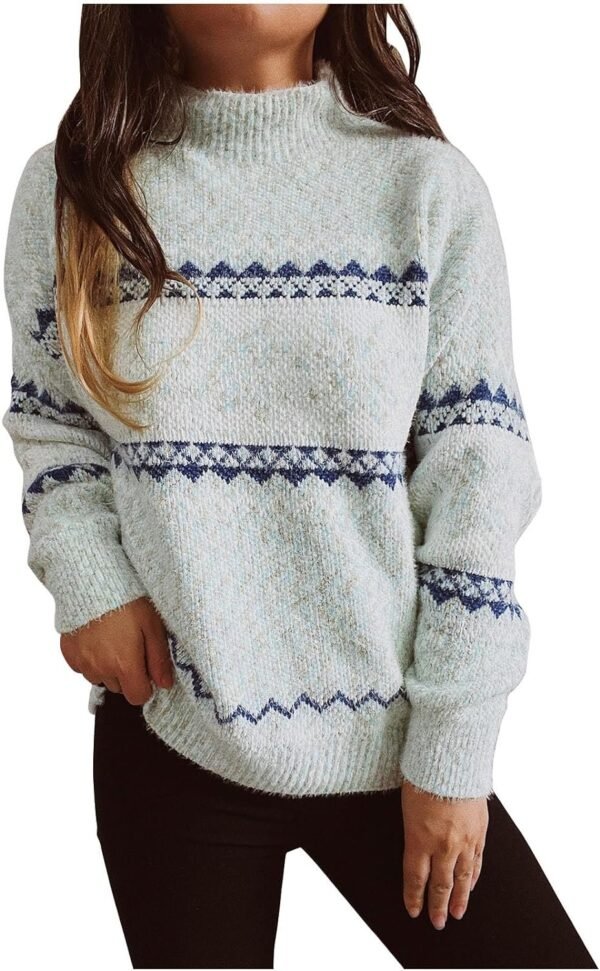 Women Knitwear Sweaters Thickened Long Sleeved Knitted Fall Winter Fashion 2023 Pullover Padded Lounge Crewneck Tops