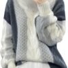 Women Winter Sweater Thick O-Neck Pullover Merino Wool Fashion Female Cashmere Knitwear Tops