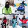 Balaclava Windproof Winter Face Mask Warm Fleece Ski Mask for Men and Women Cold Weather Motorcycle Bike Cycling Neck Warmer