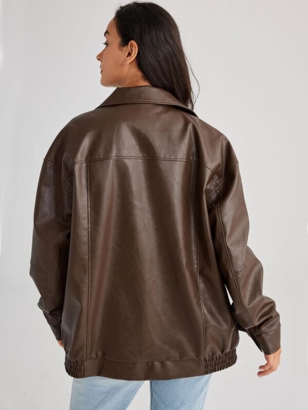 71jkAgvkQbL._AC_SL1500.jpg Trendy Queen Women's Leather Jackets Oversized Faux Motorcycle Plus Size Moto Biker Coat Fall Outfits Fashion Clothes 2023