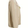 Open Front Simple Jacket, Casual Long Sleeve Outerwear With Pockets, Women's Clothing