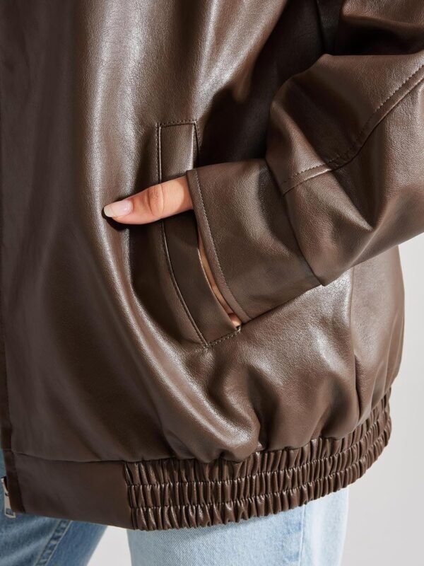 81ffoBNev4L._AC_SL1500.jpg Trendy Queen Women's Leather Jackets Oversized Faux Motorcycle Plus Size Moto Biker Coat Fall Outfits Fashion Clothes 2023