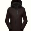 Women's 3-in-1 Outdoor Jacket - Waterproof, Windproof Hard Shell & Fleece Thermal Inner Jacket For Ultimate Warmth & Protection